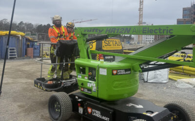 Igår uppdaterade vi alla yrkesarbetares kurs för mobila arbetsplattformar!